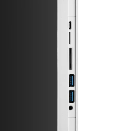 Комп'ютер персональний моноблок 2E Rational K10 27" FHD IPS Intel i5-12400, 16Gb, F512GB, UMA, B660, кл+м, FreeDos, білий