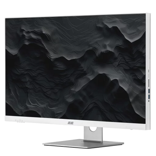 Комп'ютер персональний моноблок 2E Rational K10 27" FHD IPS Intel i5-12400, 16Gb, F512GB, UMA, B660, кл+м, FreeDos, білий