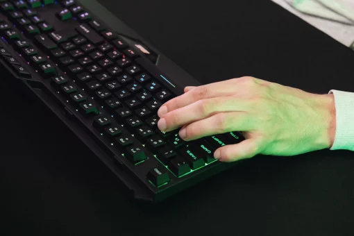 Клавіатура мембранна 2E GAMING KG315 110key, USB-A, EN/UA, RGB, чорний
