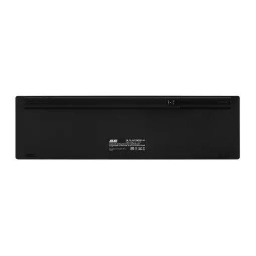 Клавіатура ножнична 2E KS270 109key, WL/BT, EN/UK, сіро-чорний