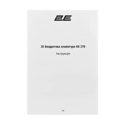 Клавіатура ножнична 2E KS270 109key, WL/BT, EN/UK, рожево-білий
