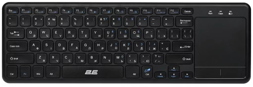 Клавіатура ножнична 2E KT100 78key, WL, EN/UK, чорний