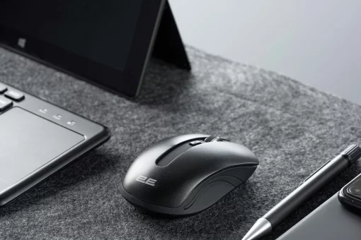 Миша 2E MF217, WL, чорний