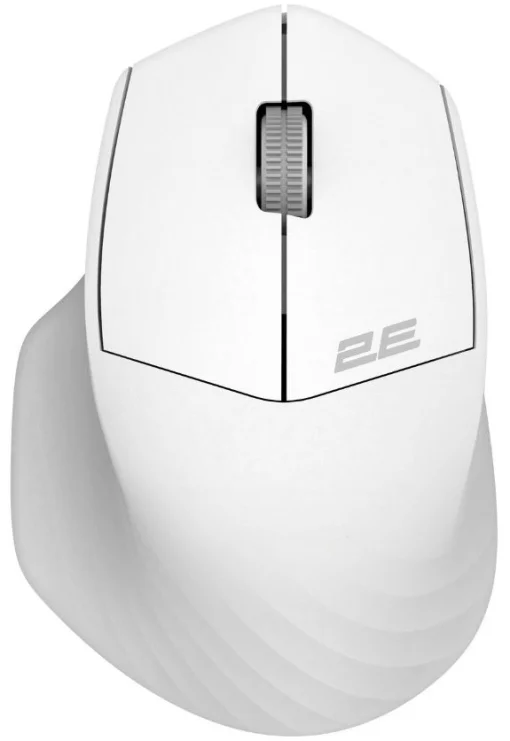 Миша 2E MF280 Silent, WL/BT, білий