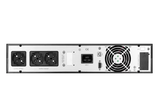 Джерело безперебійного живлення 2E OD2000RT, 2000VA/1800W, RT2U, LCD, USB, 3xSchuko