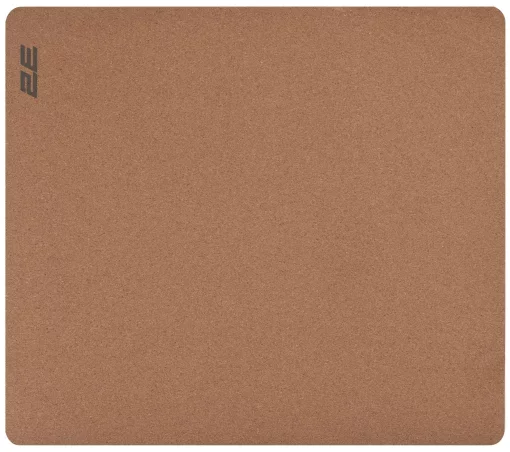 Килимок для миші 2E CORK, M(450x400x2мм), коричневий