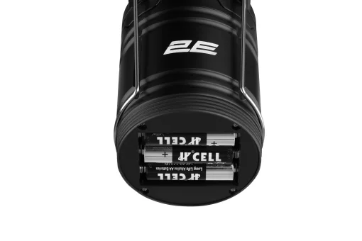 Ліхтар кемпінговий на батарейках 2E PLBL3AA Flame AAx3 200лм 3Вт складаний 2 режими освітлення полум’я/біле світло IP44 0.26кг