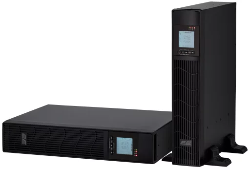 Джерело безперебійного живлення 2E PS1000RT, 1000VA/800W, RT2U, LCD, USB, 2xSchuko+1xC13