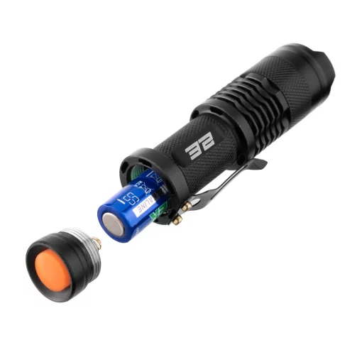 Ліхтар ручний на батарейках 2E PYB1AA AAx1 100лм 3Вт 3 режими освітлення IPX4 0.04кг