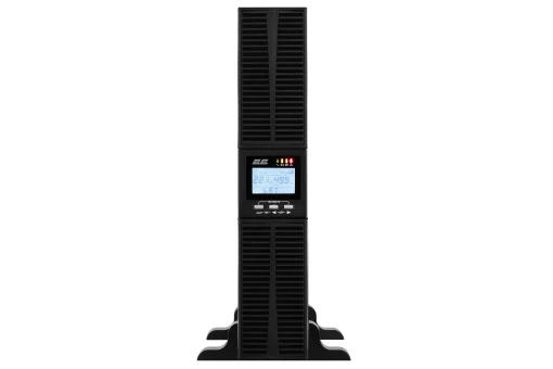 Джерело безперебійного живлення 2E SD10000RTL, 10kVA/10kW, RT2U, LCD, USB, на зовнішні АКБ, Terminal in&out
