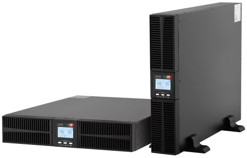 Джерело безперебійного живлення 2E SD10000RTL, 10kVA/10kW, RT2U, LCD, USB, на зовнішні АКБ, Terminal in&out