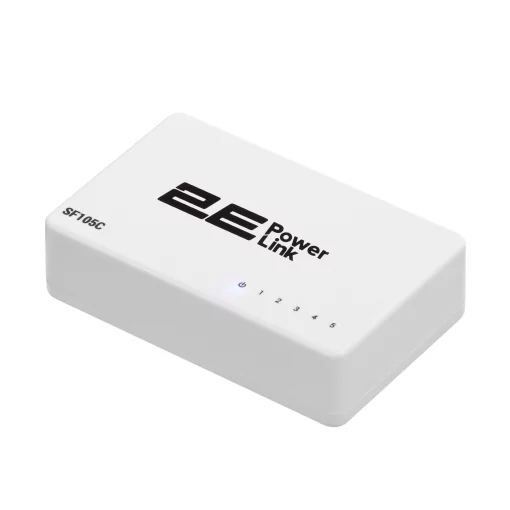 Комутатор 2E PowerLink SF105C, 5xFE, Некерований