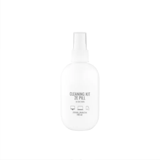 Очисний набір 2E PILL для оргтехніки (рідина 140мл + серветка 20см), біло-блакитний