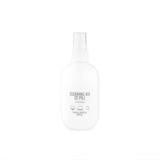 Очисний набір 2E PILL для оргтехніки (рідина 140мл + серветка 20см), біло-жовтий
