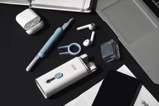 Очисний набір 2E для оргтехніки 7в1, біло-блакитний