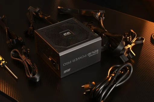 Блок живлення 2E GAMING Solid Power Pro ATX3.1 GEN5.0  (750W), >85%, 80+ Bronze, 120мм, 1xMB 24pin(20+4), 2xCPU 8pin(4+4), 3xMolex, 6xSATA, 4xPCIe 8pin(6+2), 1xPCIe GEN5 16pin, Semi Modular