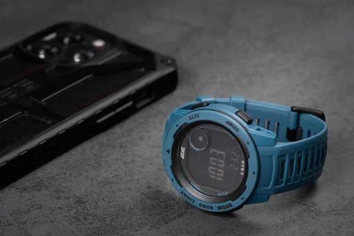 Тактичний годинник 2E Delta X Blue з компасом та крокоміром