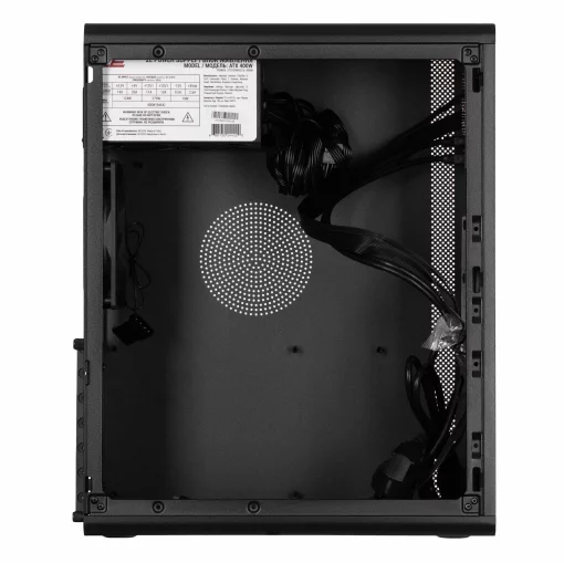 Корпус 2E Credo V500B-400 з БЖ 2E ATX400, 1xUSB3.0, 1х USB 2.0, 1xUSB Type-C, 1x120мм, VGA 310мм, ATX, чорний