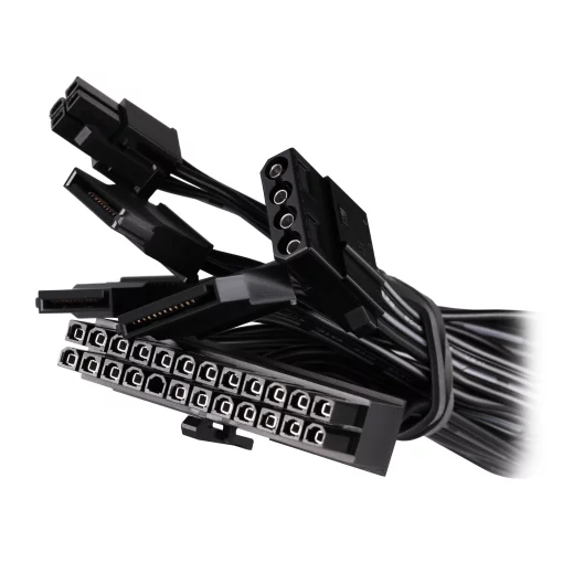 Корпус 2E Credo V500B-400 з БЖ 2E ATX400, 1xUSB3.0, 1х USB 2.0, 1xUSB Type-C, 1x120мм, VGA 310мм, ATX, чорний