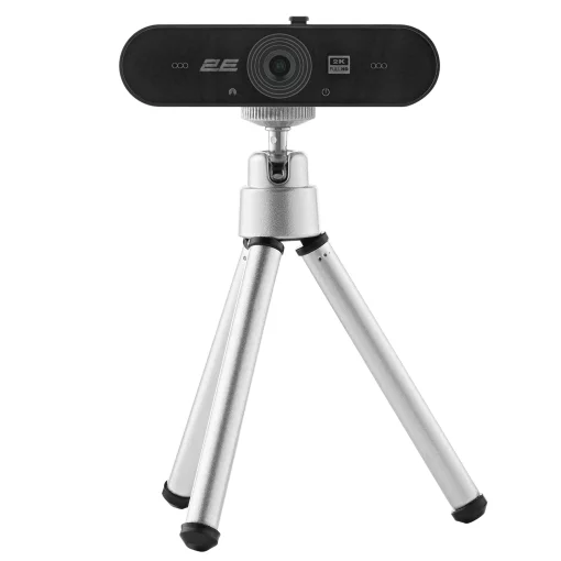 Вебкамера 2E 2K, 30fps, fixed focus, чорний