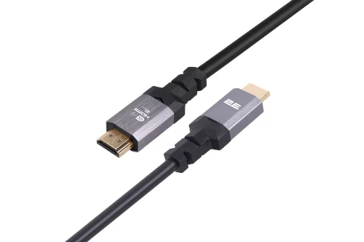 Кабель HDMI (M/M) 2Е 3м, 2.1, 4K/120Hz, 8K/60Hz 48Gbps, Ultra High Speed, чорний