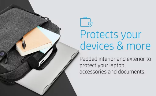 Сумка для ноутбука HP, Renew Travel, 15.6", поліестер, сіра