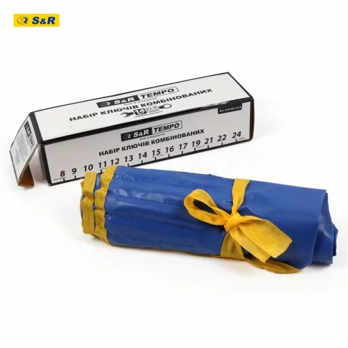 Набір ключів S&R Tempo 14 шт у тканинному чохлі