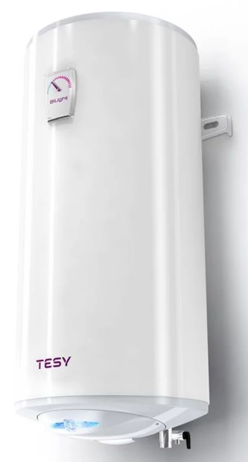 Водонагрівач електр. TESY Bilight Slim круглий слім GCV 803520 B11 TSRC, 80л, 2кВт, мех. кер-ння, D, білий