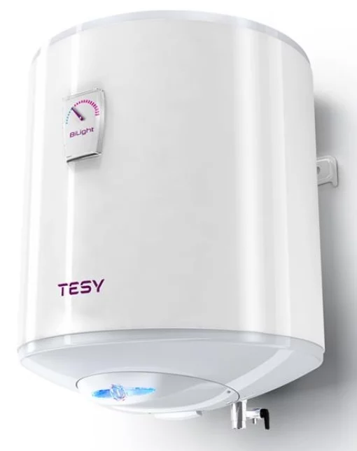 Водонагрівач електр. TESY Bilight 50V круглий GCV 504420 B11 TSRC, 50л, 2кВт, мех. кер-ння, C, білий