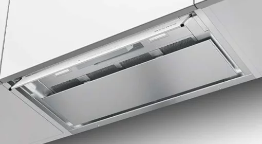 Витяжка Faber вбудована, 60см, 1119м.куб/год, In-Nova Touch Wh/X A60, нерж/білий