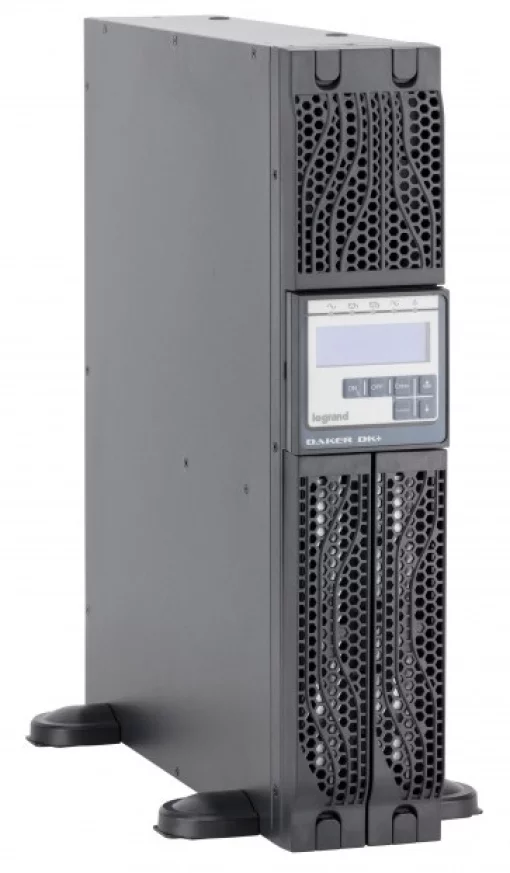 Джерело безперебійного живлення Legrand Daker DK Plus, 1000VA/900W, RT2U, LCD, RS232, USB, EPO, 6xC13