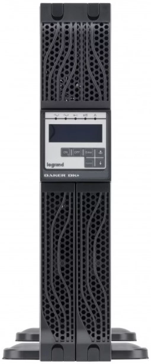 Джерело безперебійного живлення Legrand Daker DK Plus, 5000VA/5000W, RT2U, LCD, RS232, USB, EPO, без батарей, Terminal