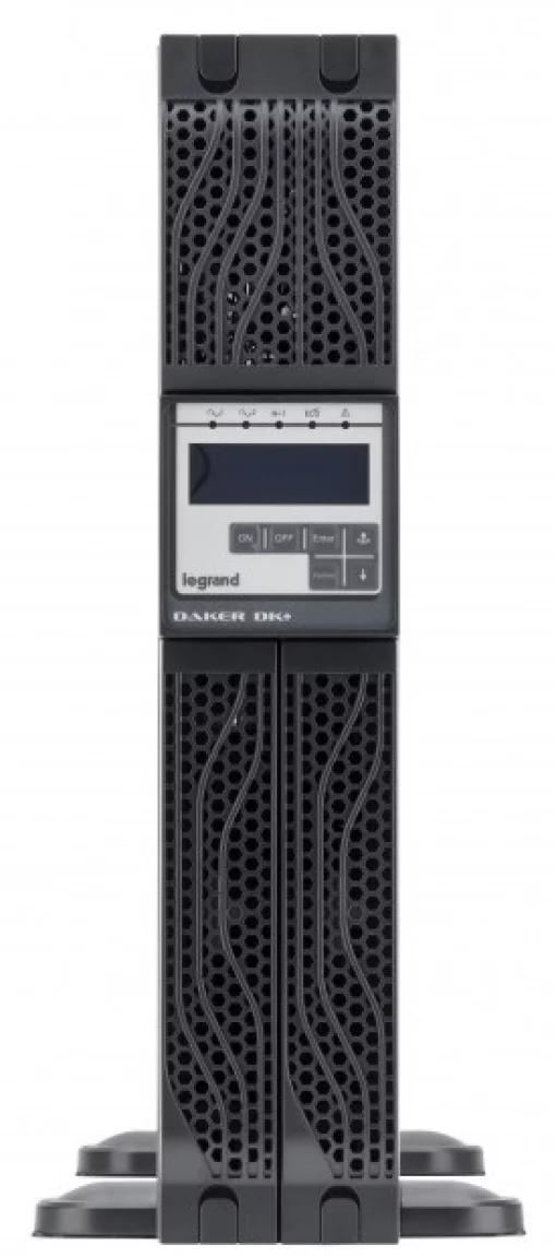 Джерело безперебійного живлення Legrand Daker DK Plus, 6000VA/6000W, RT2U, LCD, RS232, USB, EPO, без батарей, Terminal
