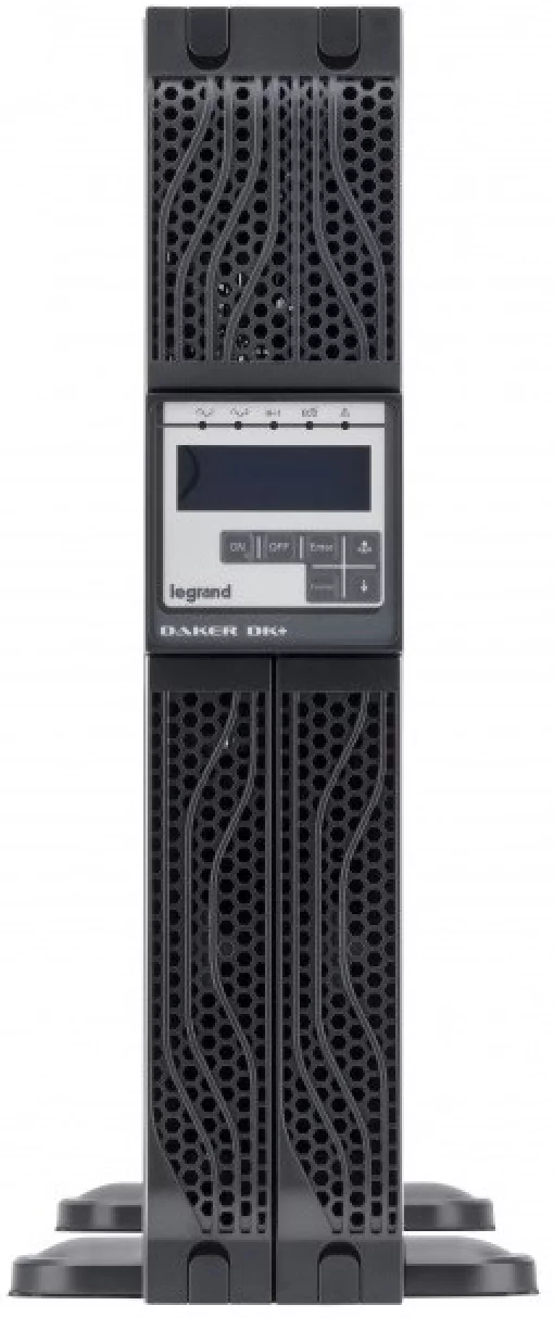 Джерело безперебійного живлення Legrand Daker DK Plus, 6000VA/6000W, RT2U, LCD, RS232, USB, EPO, без батарей, Terminal