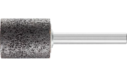 Шліфувальна головка абраз. d-20*25мм циліндр., хв.-6мм, тверд. L для нерж, кол.метал ZY2025 6 ADW30L6B темн.коричн.