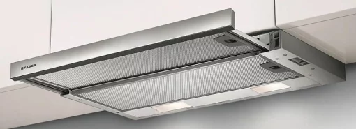 Витяжка Faber телескоп, 60см, 518м.куб/год, Flexa Ng Glass Bk A60, чорний