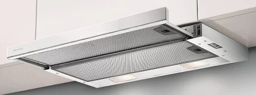 Витяжка Faber телескоп, 60см, 518м.куб/год, Flexa Ng Glass W A60, білий