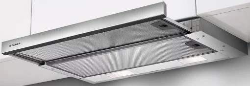 Витяжка Faber телескопічна, 60см, 701м.куб/год, Flexa Ng Hip Am X A60, нерж