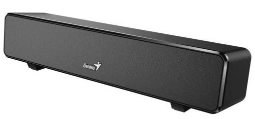 Акустична система Genius SOUNDBAR 100, 1.0, USB-А, mini-jack, чорний