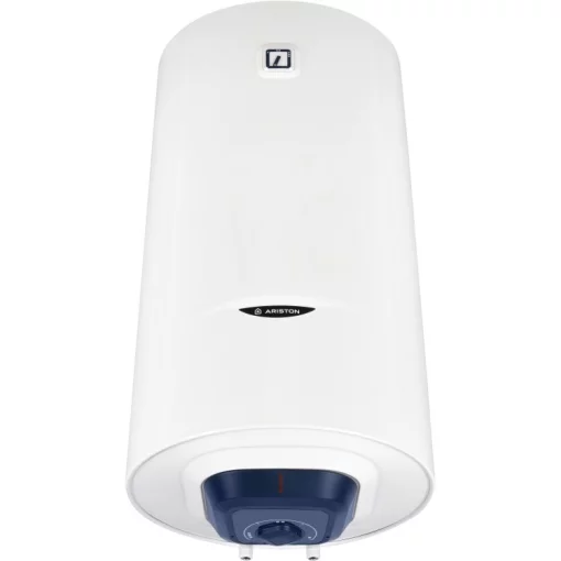 Водонагрівач електр. Ariston круглий BLU1 R PL DRY, 100л, 1,5кВт, сухий тен, мех. кер-ння, C, Італія, білий