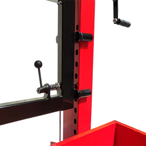 Візок для транспортування і установки + ванна для перевірки герметичності вантажних коліс (ХЗСО) KWT4050