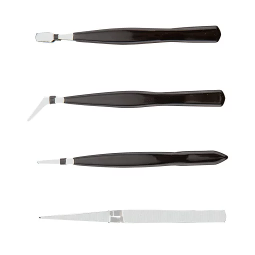 Пінцет Top Tools, для ремонтусмартфонів, набір 4шт