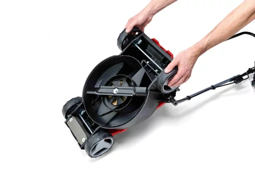 Газонокосарка електрична Einhell GC-EM 1000/32 1000Вт 32см 20-70мм 30л до 300м2 7.91кг