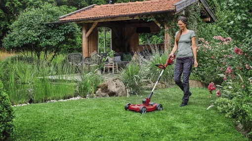 Тример акумуляторний Einhell GE-CT 18/28 Li TC-Solo 18В 8500об/хв 28см ліска та возик 2.15кг без АКБ та ЗП