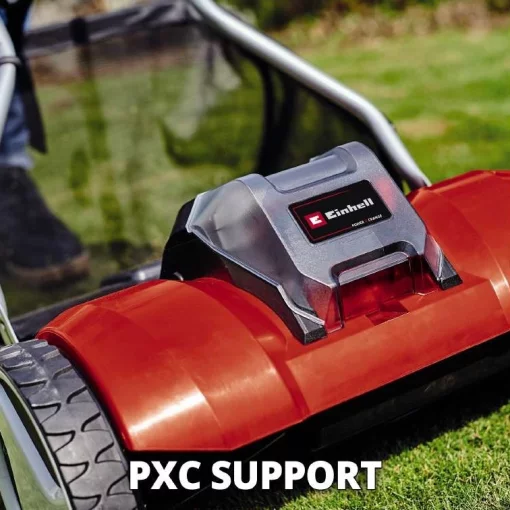 Газонокосарка акумуляторна Einhell PXC GE-HM 18/38 Li 38см 45л 14-38мм 10.5кг без АКБ та ЗП