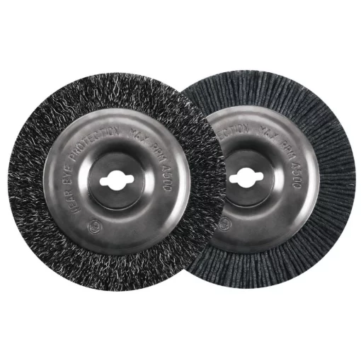 Щітки нейлонова і стальна Einhell для очищувачів швів плитки 2шт