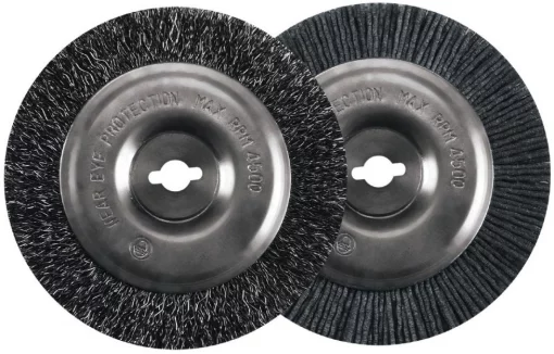 Щітки нейлонова і стальна Einhell для очищувачів швів плитки 2шт