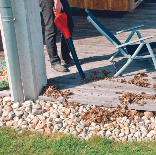 Повітродув акумуляторний Einhell GE-CL 18 Li E - Solo 18В 210км/г 1.33кг без АКБ та ЗП