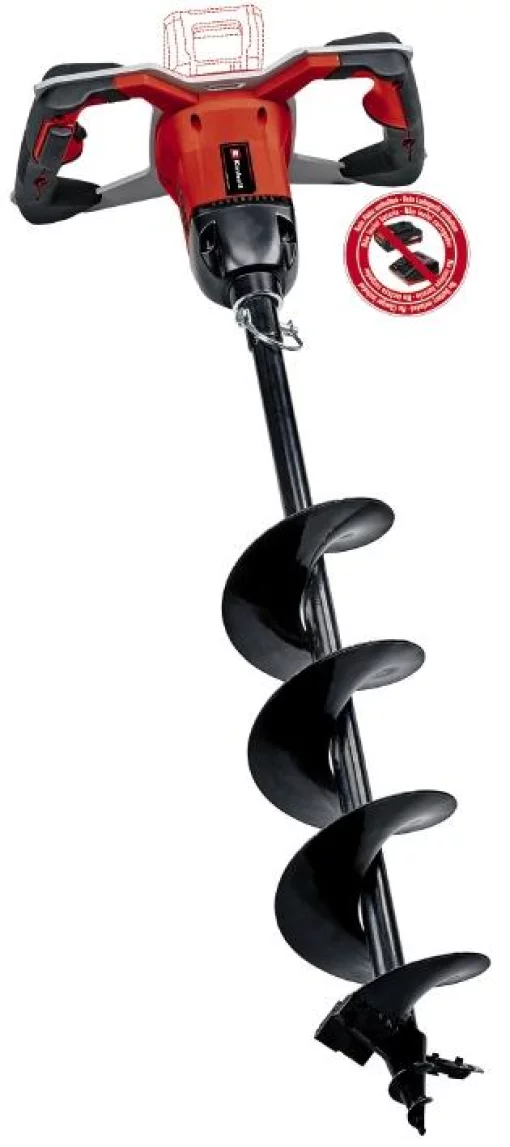 Бур грунтовий Einhell Professional GP-EA 18/150LI BL - Solo акумуляторний PXC 18В 125об/хв бур 80/15см 5.7кг без АКБ та ЗП