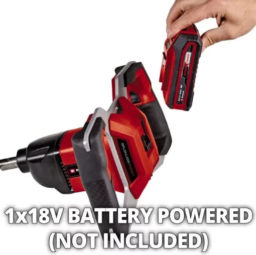 Бур грунтовий Einhell Professional GP-EA 18/150LI BL - Solo акумуляторний PXC 18В 125об/хв бур 80/15см 5.7кг без АКБ та ЗП